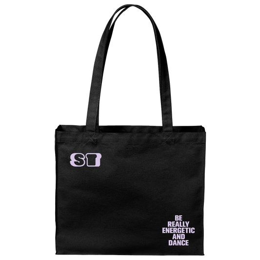 Black BREAD Tote Bag