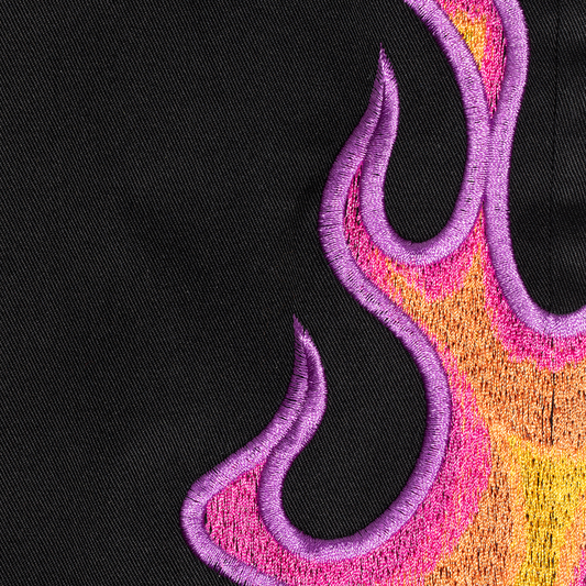 WET Flame Cropped Pants