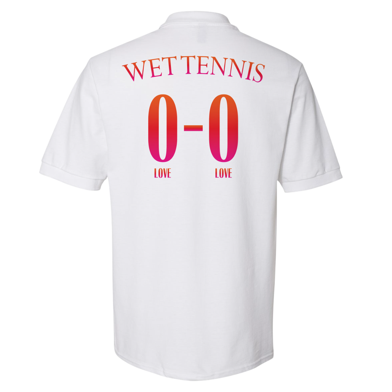 Wet Tennis Polo