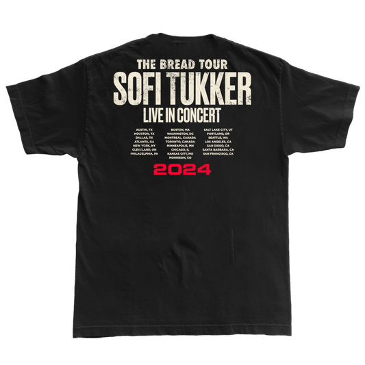 Black SOFI TUKKER SERVING BREAD tee