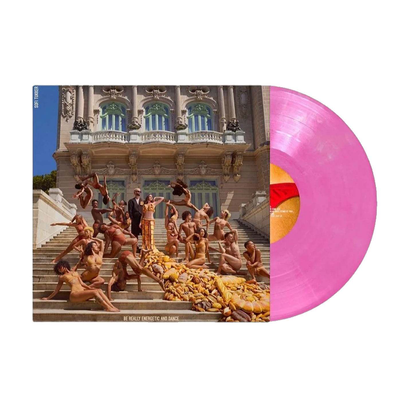 BREAD Vinyl - Violet & White Marble