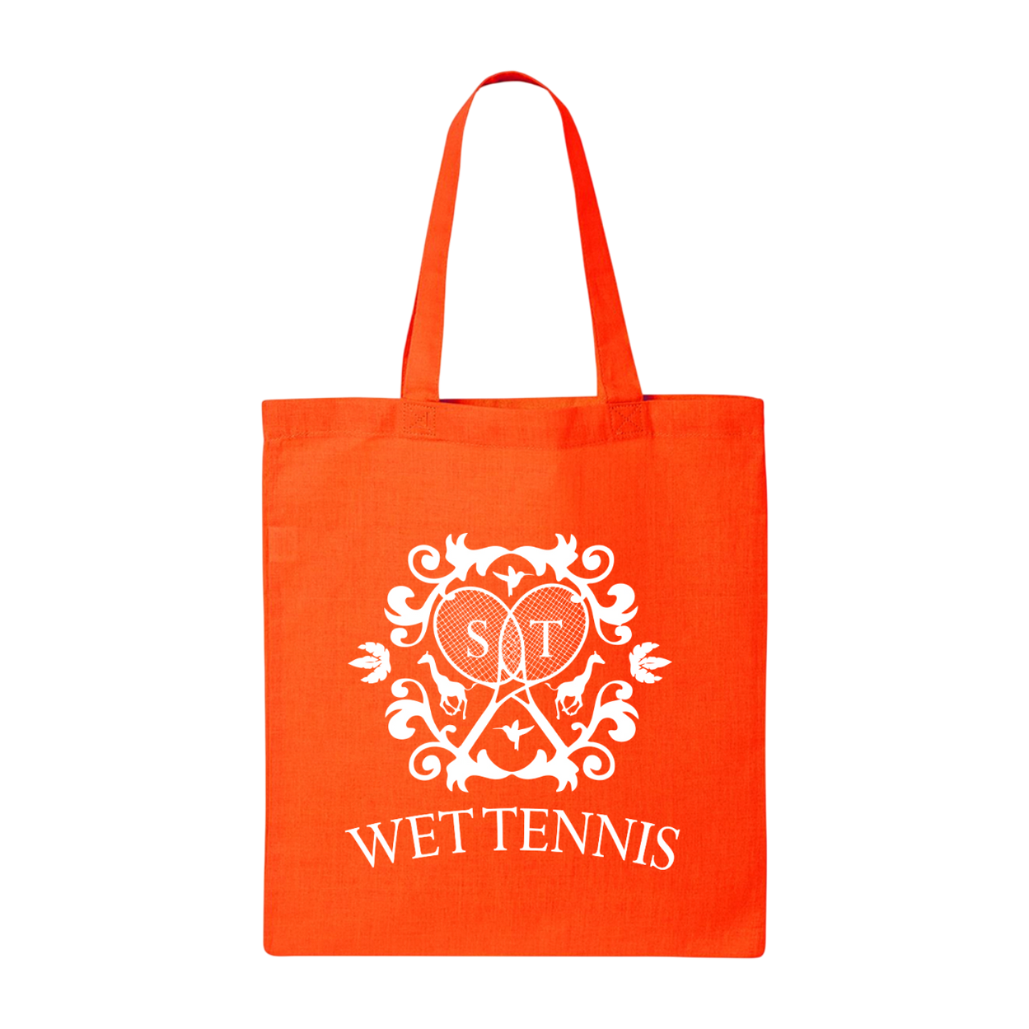 Wet Tennis Tote Bag