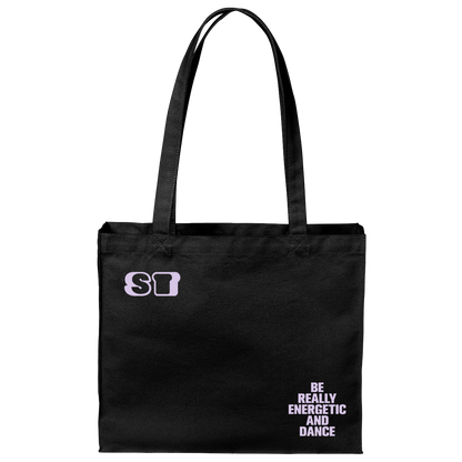 Black BREAD Tote Bag