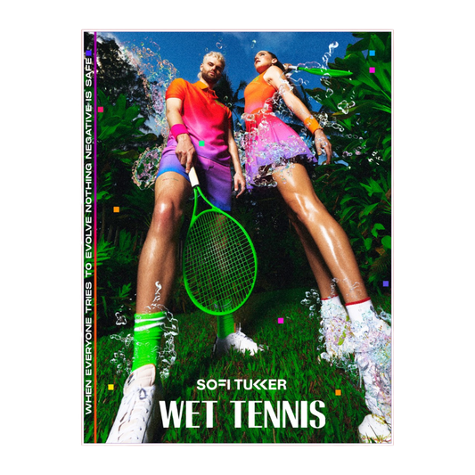 Wet Tennis Tour Poster