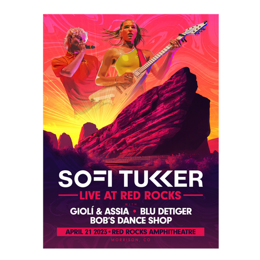 2023 Limited Edition Red Rocks Poster