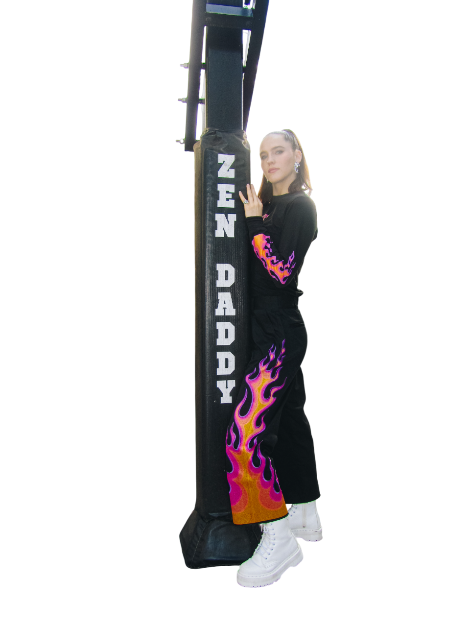 WET Flame Cropped Pants