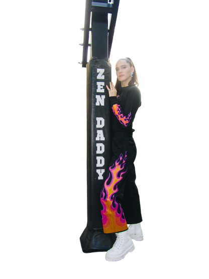 WET Flame Cropped Pants