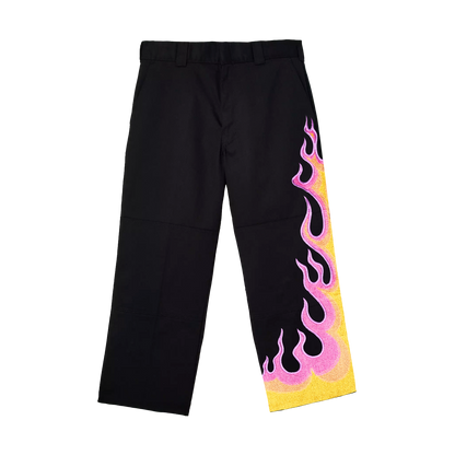 WET Flame Cropped Pants