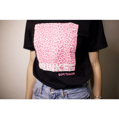 Drinkee Leopard Print Tee