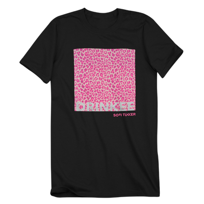 Drinkee Leopard Print Tee