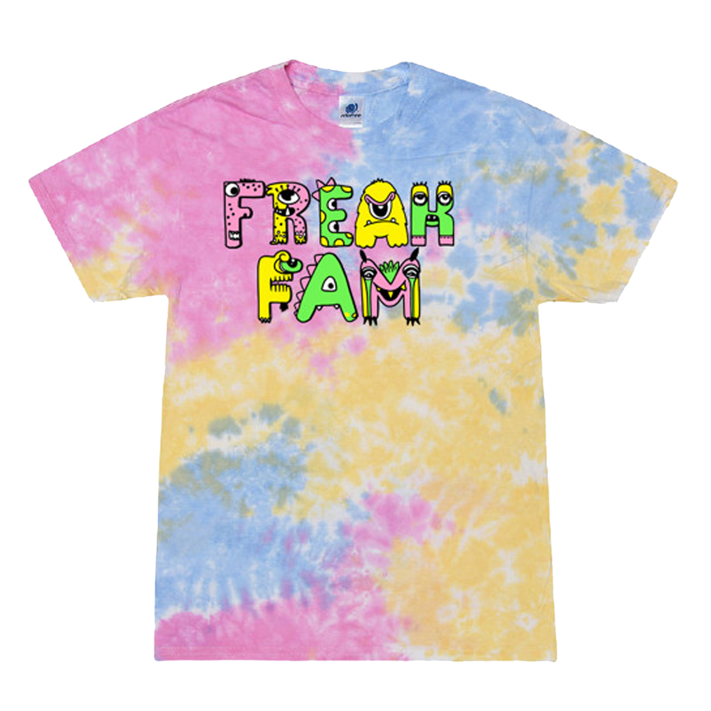 Freak Fam Sherbet Tie Dye Tee