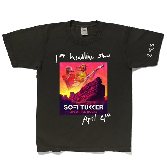 2023 Limited Edition Red Rocks Tshirt