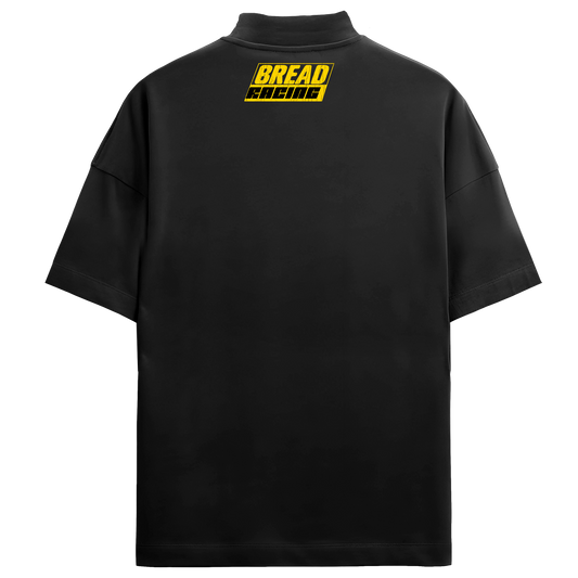 Off black wide BREAD racing tee