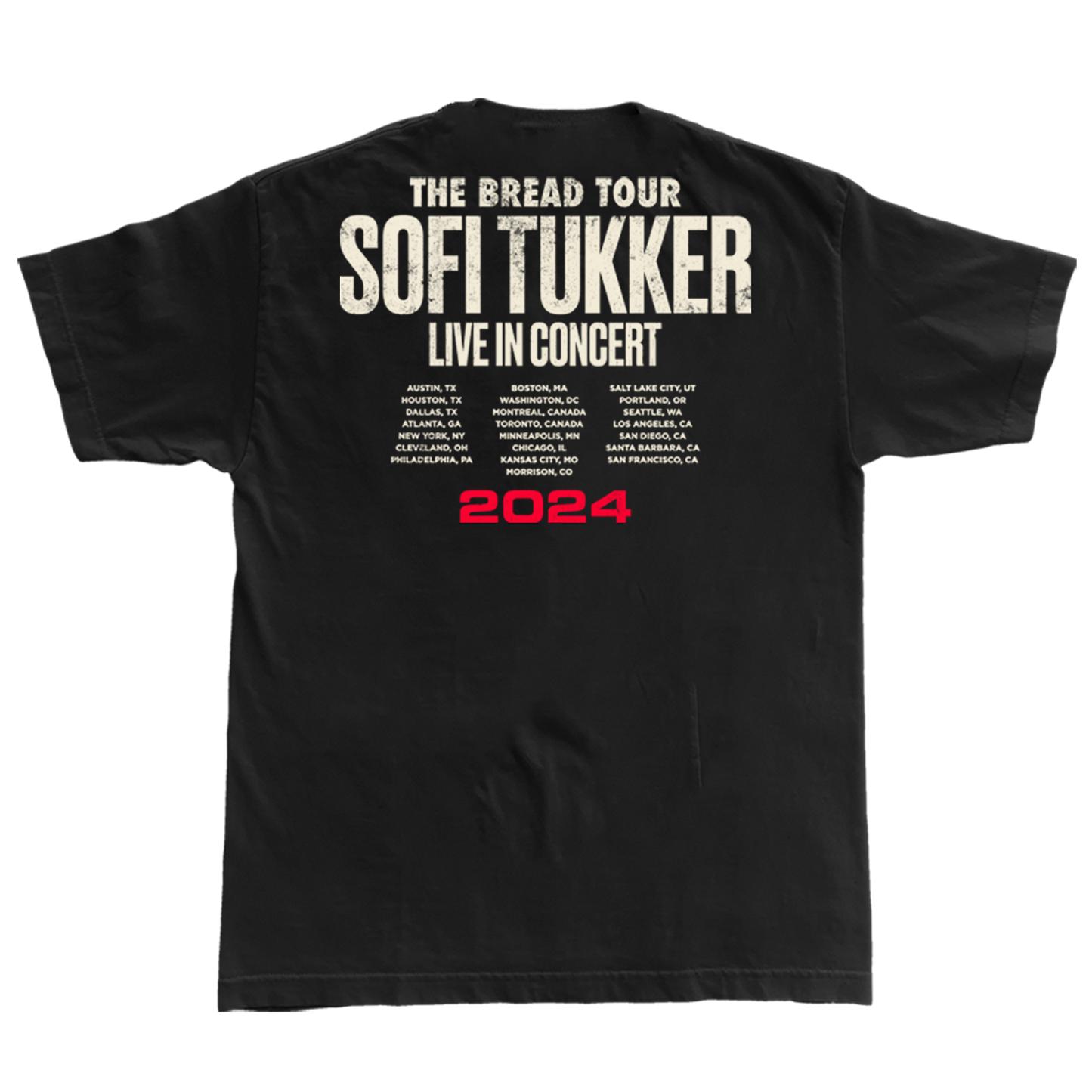 Black SOFI TUKKER SERVING BREAD tee