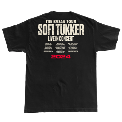 Black SOFI TUKKER SERVING BREAD tee