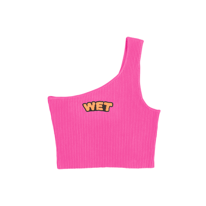 WET Pink Crop Top