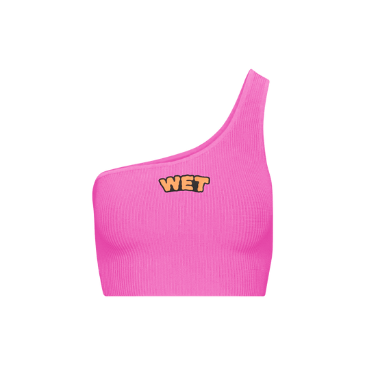 WET Pink Crop Top