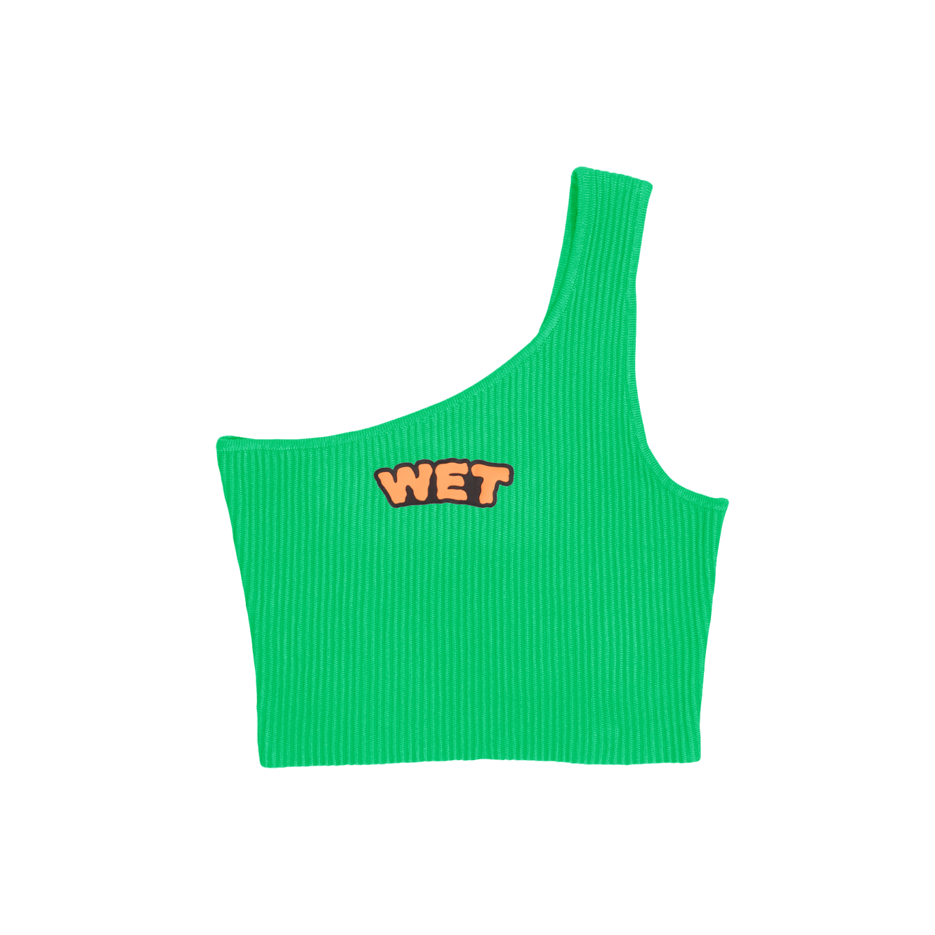 WET Green Crop Top