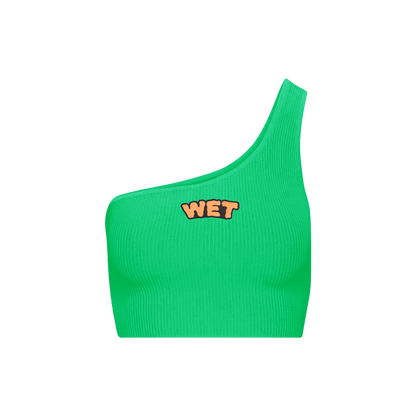 WET Green Crop Top