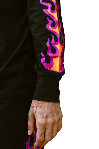 WET Flame Long Sleeve Tee