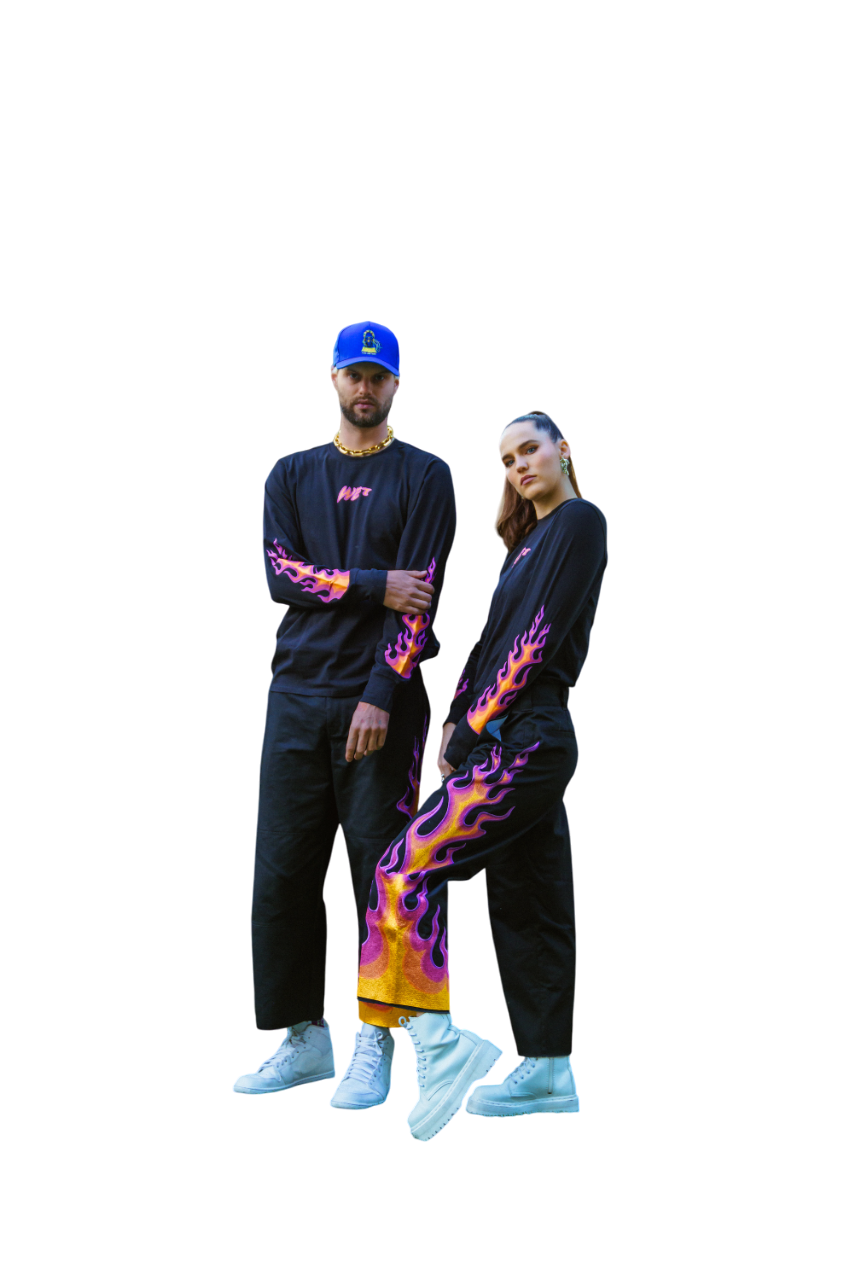 WET Flame Long Sleeve Tee