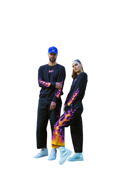 WET Flame Long Sleeve Tee